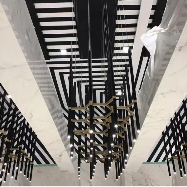 LED 3W Customized Pendant Lamp Modern Matte Black Pendant Light Rustproof