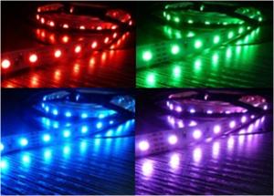 China Flexible 5050 RGB LED Module Strips IP65 Waterproof 12V - 24V on sale