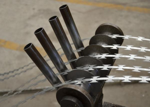 Quality Concertina Razor Wire Creates Security Barrier To Protect Property for sale