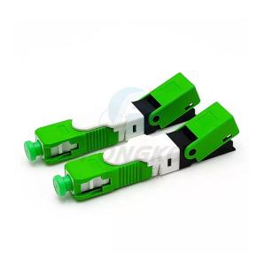 China FTTH / Area Network SC Fast Connector , SC APC Fiber Optic Connector on sale