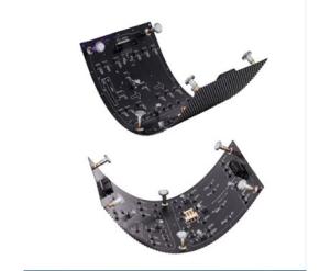 China Different Shapes Indoor Creative LED Screen Suitable Curved Environment on sale