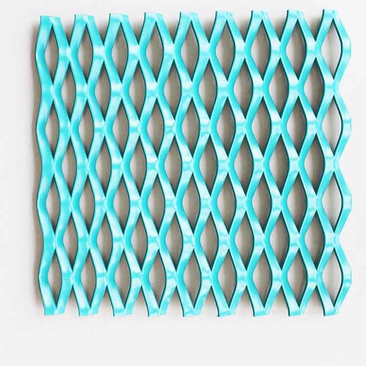 Wholesale Customized Powder Coating Expanded Aluminum Mesh Wear - Resisting Smooth Surface from china suppliers