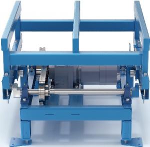 China Pop Up Table Pallet Transfer Conveyor Gravity Roller Payload 1200Kg on sale