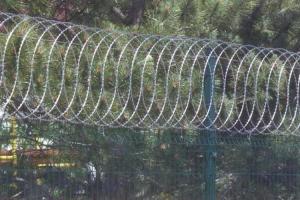 Wholesale Kenya Flat Wrap Razor Wire 10 meters Galvanized Security barbed wire from china suppliers