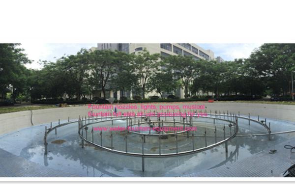 Quality Running Led Underwater Pool Lights 2 Circles Dancing 18 Meters Filtration Pit for sale