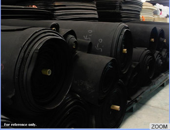 Textured Open Cell Neoprene Rubber Mat Embossed Plain Skin