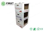 Customized Printing Cardboard Counter Display Boxes , Light Weight Cardboard
