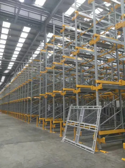 Adjustable Warehouse Storage Radio Racking Automatic Shuttle System Rack