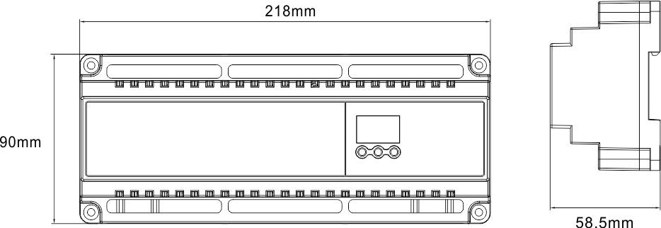 Portable LED DMX Decoder , 1440W 24 Channel Dmx Decoder CE Certificated