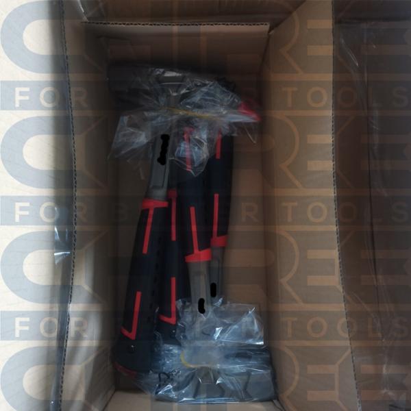 High Quality Framing Hammer TPE Shockshield Handle 20oz Straight Claw Solid Steel Rip Claw Hammer