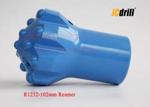 R32 Tunneling Reamer Drill Bit , Threaded Tungsten Carbide Button Drill Bit