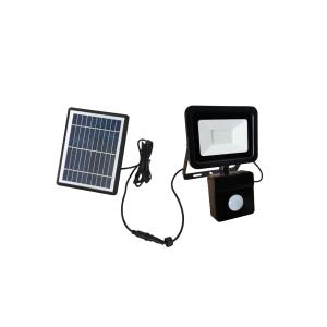 China Aluminum Solar Powered Motion Sensor Flood Lights 1200LM Modern Outdoor Security Lights on sale