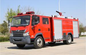 China RWD 2WD 6×2 Fire Rescue Trucks Foton Water Tank Fire Truck Diesel on sale