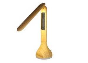 China Super Bright Gold Led Desk Lamp , Foldable 12v Natural Light Reading Lamp on sale