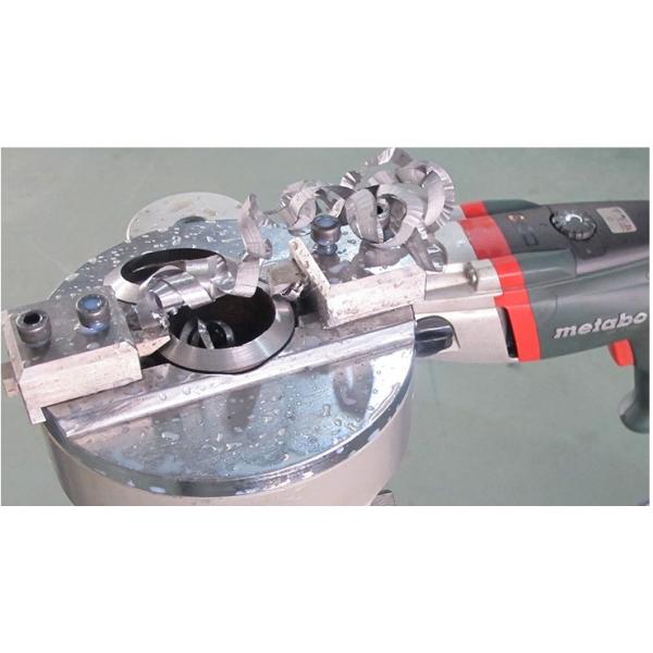 SCB Series Metal Cold Pipe Cutting And Bevelling Machine Cam Type 220V 380V
