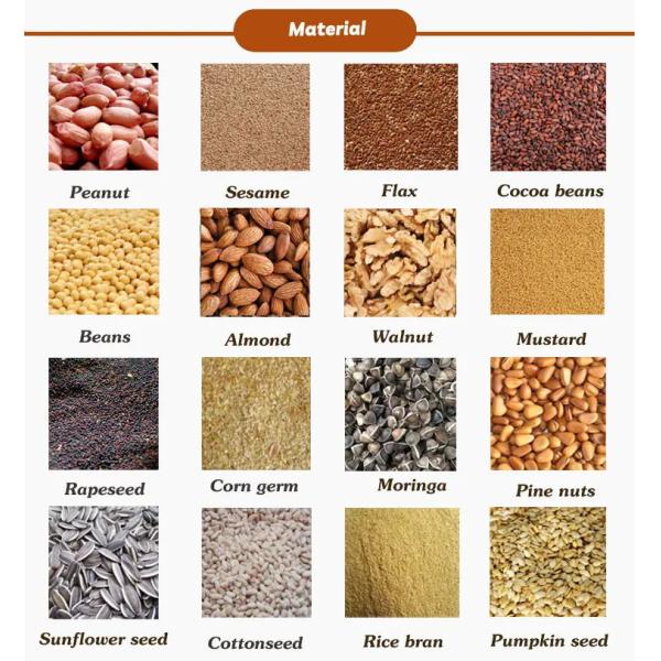 Automatic Mini Oil Press Machine Commercial Groundnut Oil Production Machine