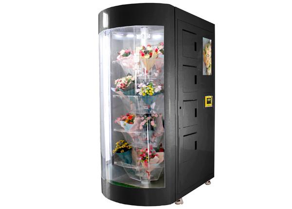 Quality Automated Fresh Flower Bouquet Vending Machine With Humidifier for sale