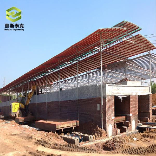 Refractory Ceramic Fiber Fired Clay Brick Making Machine Effortless Brick Kiln Operation