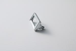 China Chrome Electroplated Furniture Handles And Knobs , Square Dresser Drawer Handles on sale