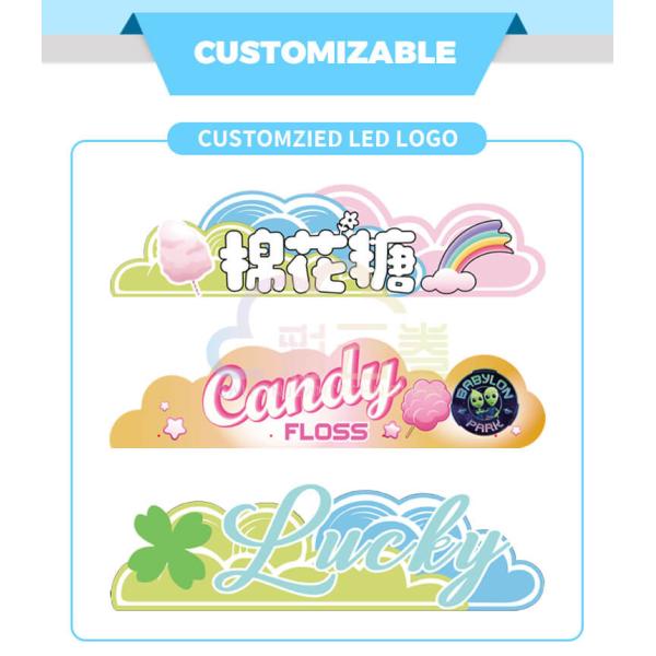 CT580mini Cotton Candy Vending Machine Automated For Indoor / Outdoor