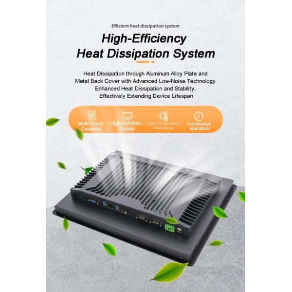 21.5 Inch LCD Industrial Monitor Ip65 Panel Wall Mount Embedded Capacitive Touch Screen Display Industrial Panel Pc