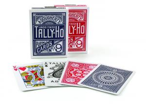 China Tally-Ho Marked Playing Cards Plastic Invisible Ink Poker Cheating Cards on sale