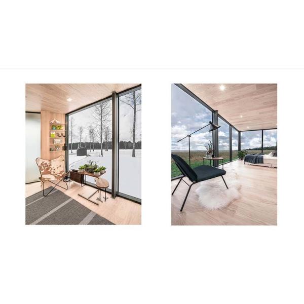 Light Steel Frame Prefabricated Manufactured Homes Garden Studio Modern Design Tiny Houses