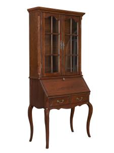 China Rubber Wood Casegood Furniture Lobby console table Decoration cabinets Gate Man Reception service station Mirror stand on sale