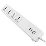 AU EU 2000W Smart Power Strip With Energy Monitoring 4 Sockets