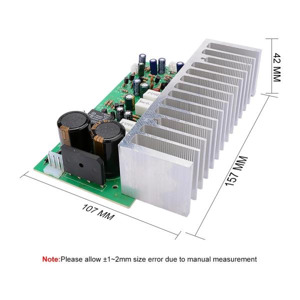350W Subwoofer Amplifier Board DIY Subwoofer Speaker Board With High Power Output 350W