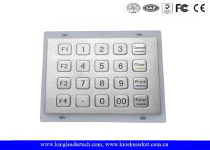 Wholesale USB keyboard numeric keypad 5x4 Matrix , IP65 outdoor keypad WaterProof from china suppliers