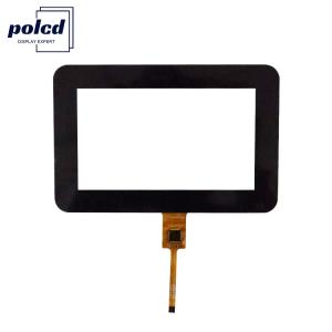 China IIC Polcd Lcd Touch Panel Custom 4.3 Inch Square High Sensitivity G+G Ctp on sale