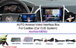 Cadillac Android Navigation System Trajectory Reversing Touchscreen Control