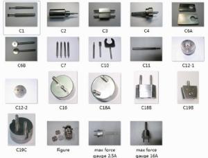 Wholesale CEE7 Plug Socket Tester Plug And Socket Gauge Calibration Certificate from china suppliers