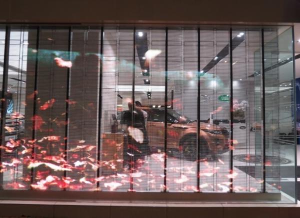 Quality Full Color SMD2020 Transparent LED Panels 1/ 16 Scan 32873 Pixels ODM for sale
