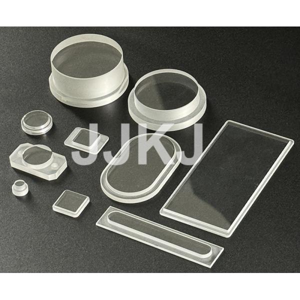 Dia 0.1mm-500mm Custom Sapphire Windows Optical Grade Sapphire Step Windows