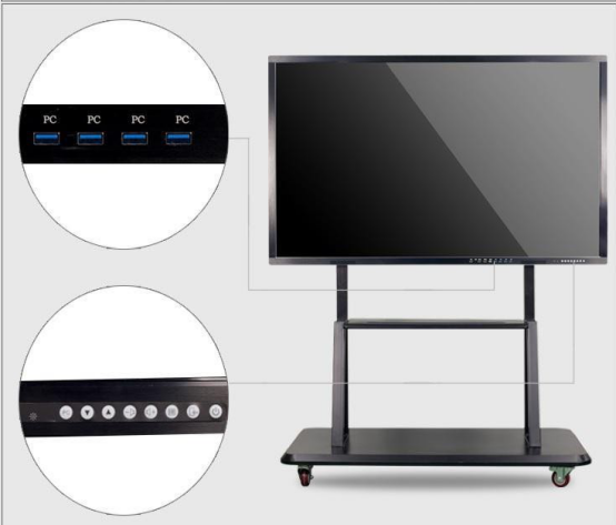 75 Inch Multi Touch Smart Digital Whiteboard For Meeting And Education