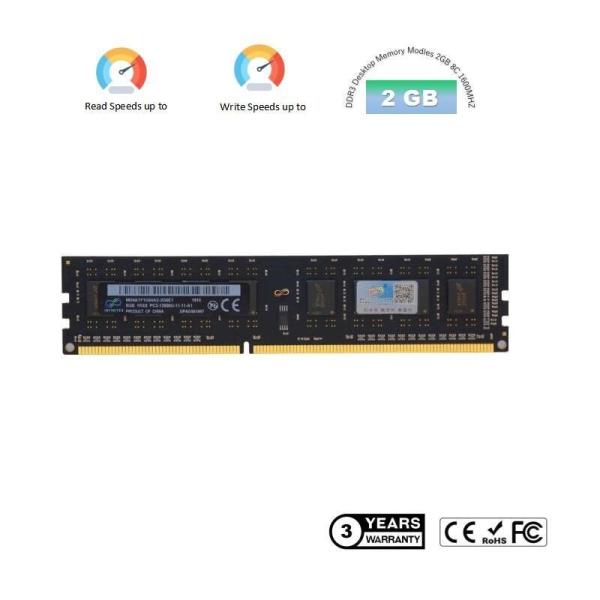 Quality Infinites 1.50V DDR3 Desktop RAM Laptop 2GB DDR3 1600MHz Normal Performance for sale