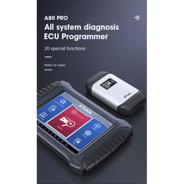 XTOOL A80 Pro Full System Diagnosis Tool