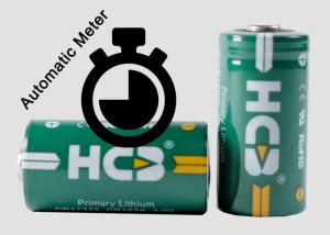 Non-rechargeable NB IOT LORA GSM 3 Volt CR123A Lithium Batteries , CR123 Lithium Photo Gas Meter NB-IoT Meter and Sensor