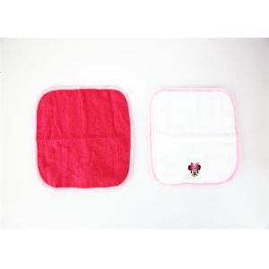 220GSM Microfiber Baby Washcloths , Beautiful Minnie Mouse Baby Bath Towel
