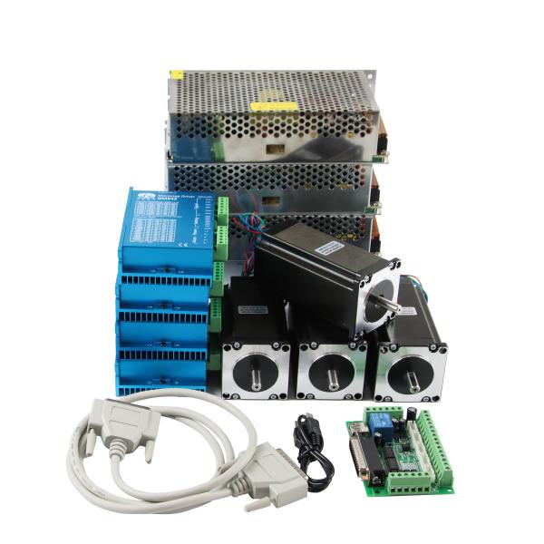 Nema34 Cnc Stepper Motor 637oz.In 4.6N.M 4.2A 8-Wires 78mm Length For Cnc router