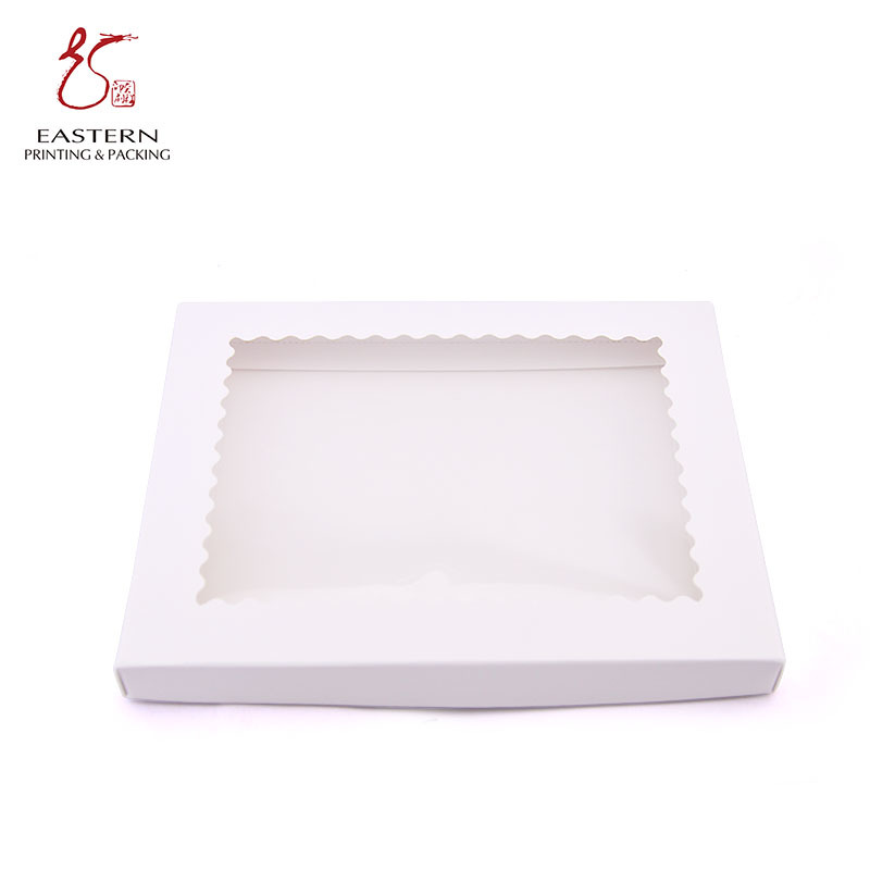 Wholesale Printed Lid And Bottom Cardboard Boxes With Window Custom Logo from china suppliers