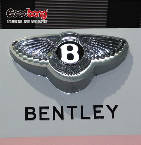 dealership auto logo round vacuum illuminated car sign car emblem eagle