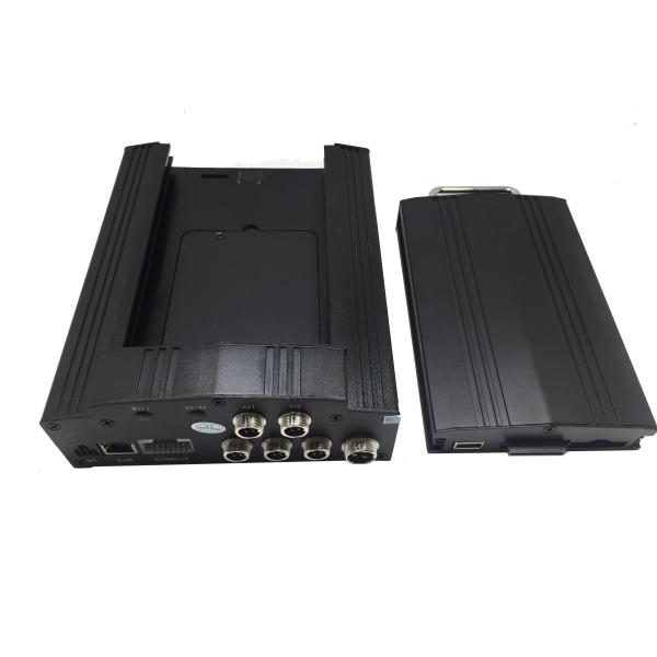 2.5 " Sata Hard Disk GPS Mobile DVR , 4 Channel Car Camera Recorder 2TB HDD