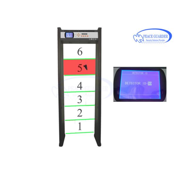 Waterproof Audio Door Frame Metal Detector With High Sensitivity LED Alarm