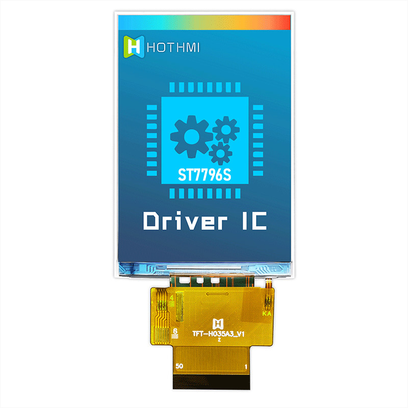Multipurpose 3.5" TFT LCD Display Sunlight Readable With Compatible Interface TFT-H035A3HVIST5N50