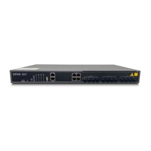 Wholesale OS-GP08W GPON OLT 8PON NMS/CLI/Web management with 4*10GE uplink port,AC/DC power,Broadcom chip ZTE,Fiberhome,Huawei from china suppliers