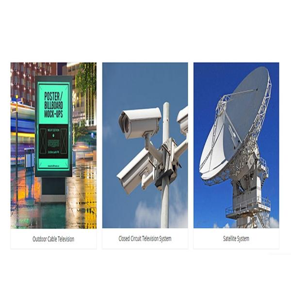 FPE Dielectric RG6 Coaxial Cable For Outdoor CATV CCTV System