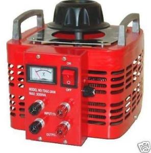 China AC 110V / 0 - 130V / 3KVA / 30A Variac Transformer And Variable Autotransformer on sale